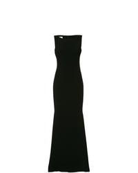 Isabel Sanchis Sleeveless Boatneck Fishtail Gown