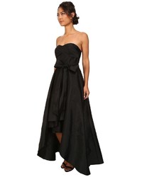 Adrianna Papell Strapless High Lo Taffeta Ball Gown