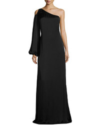 Elizabeth and James Tiana Asymmetric Neck One Sleeve Evening Gown