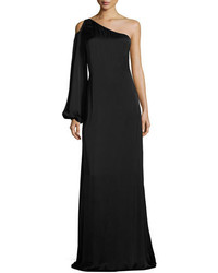 Elizabeth and James Tiana Asymmetric Neck One Sleeve Evening Gown