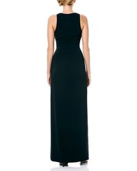 Laundry by Shelli Segal Twist Front Gown