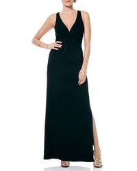 Laundry by Shelli Segal Twist Front Gown