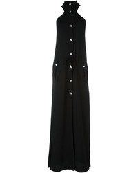 Versus Cut Out Buttoned Gown