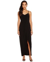 Laundry by Shelli Segal Wrap Gown Dress