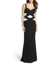 Xscape Evenings Xscape Banded Mermaid Gown