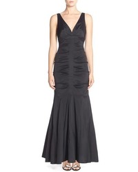Xscape Evenings Xscape Ruched Taffeta Mermaid Gown