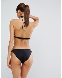 Asos Mix And Match One Shoulder Bikini Top With Eyelets