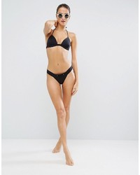 Asos Mix And Match Push Up Triangle Bikini Top With Eyelets