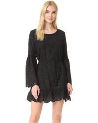 Cupcakes And Cashmere Ruben Eyelet Bell Sleeve Dress
