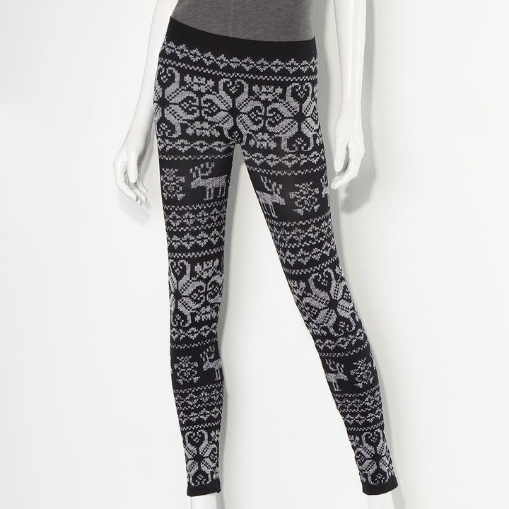 Juniors' SO® Sporty Lace-Up Leggings