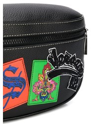 Versace Alphabet Patch Belt Bag