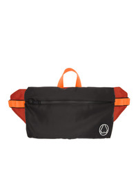 McQ Alexander McQueen Black Logo Waist Bag