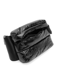 DSQUARED2 Black Padded Mountain Ski Bum Bag