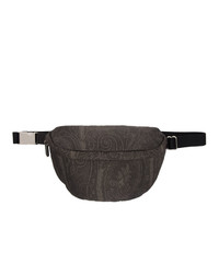 Etro Black Paisley Belt Bag