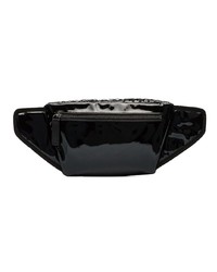 Versace Black Patent Leather Crossbody Bag