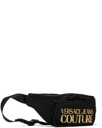 VERSACE JEANS COUTURE Black Range Belt Bag