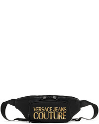 VERSACE JEANS COUTURE Black Range Belt Bag