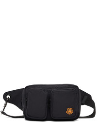 Kenzo Black Tiger Crest Belt Bag