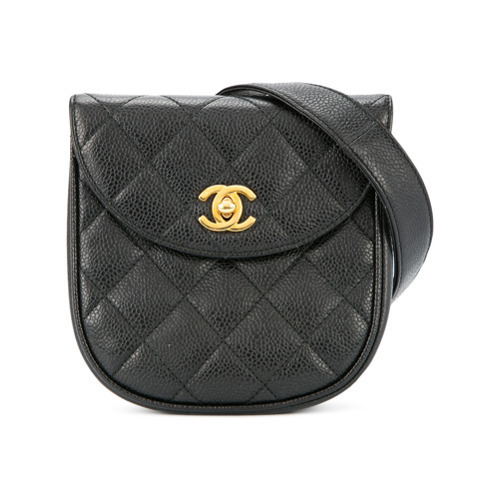 Chanel Vintage Diamond Quilted Belt Bag, $6,093, farfetch.com