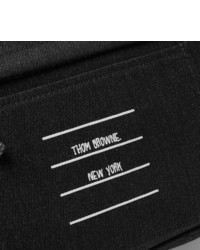 Thom Browne Leather Trimmed Twill Belt Bag