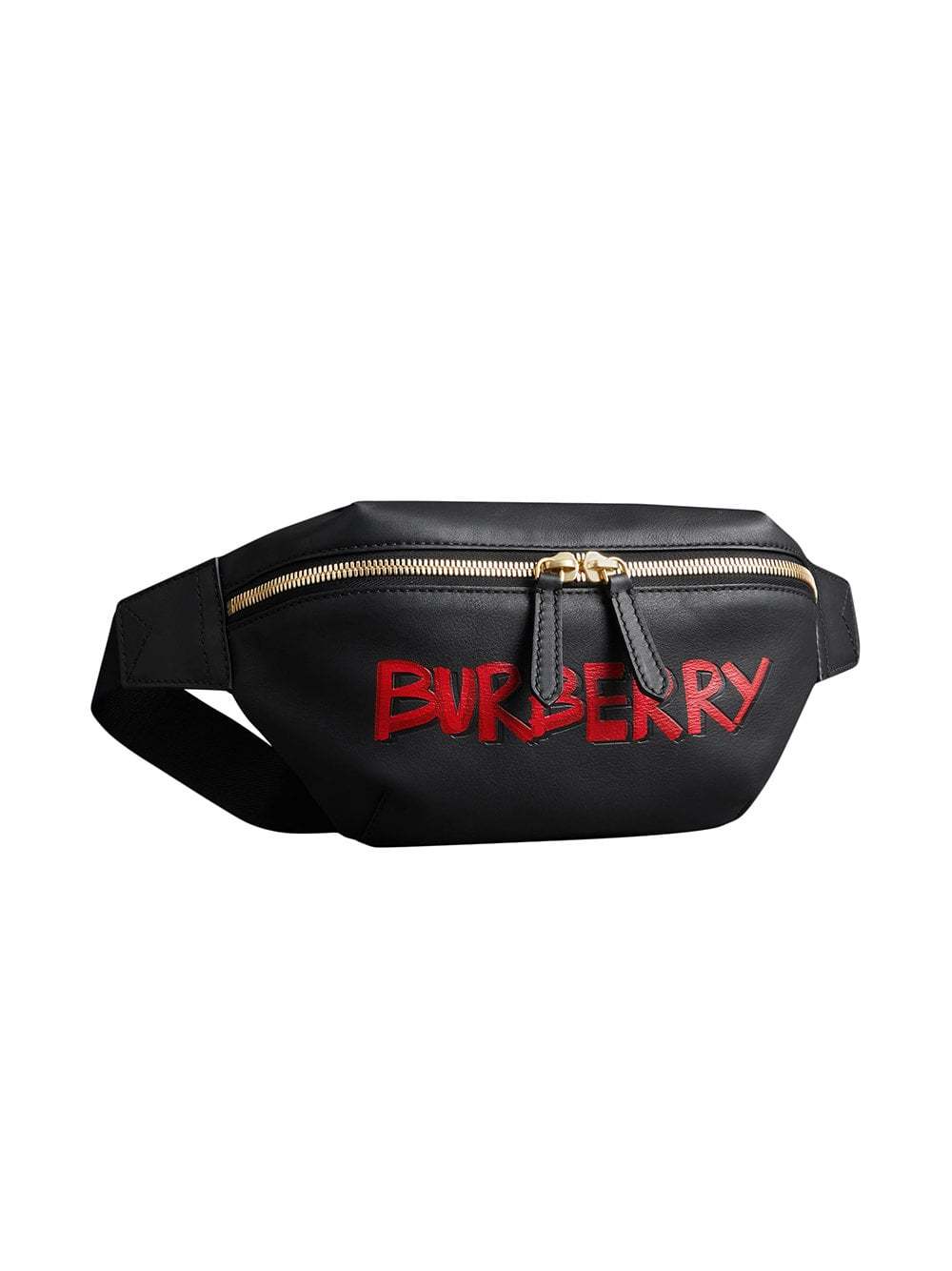 Burberry Medium Graffiti Print Leather Bum Bag, $870  |  Lookastic