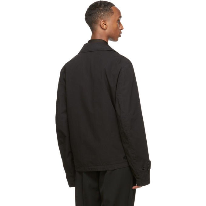 Lemaire Black Field Jacket, $634 | SSENSE | Lookastic