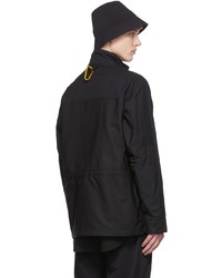 White Mountaineering Black Polyester Jacket