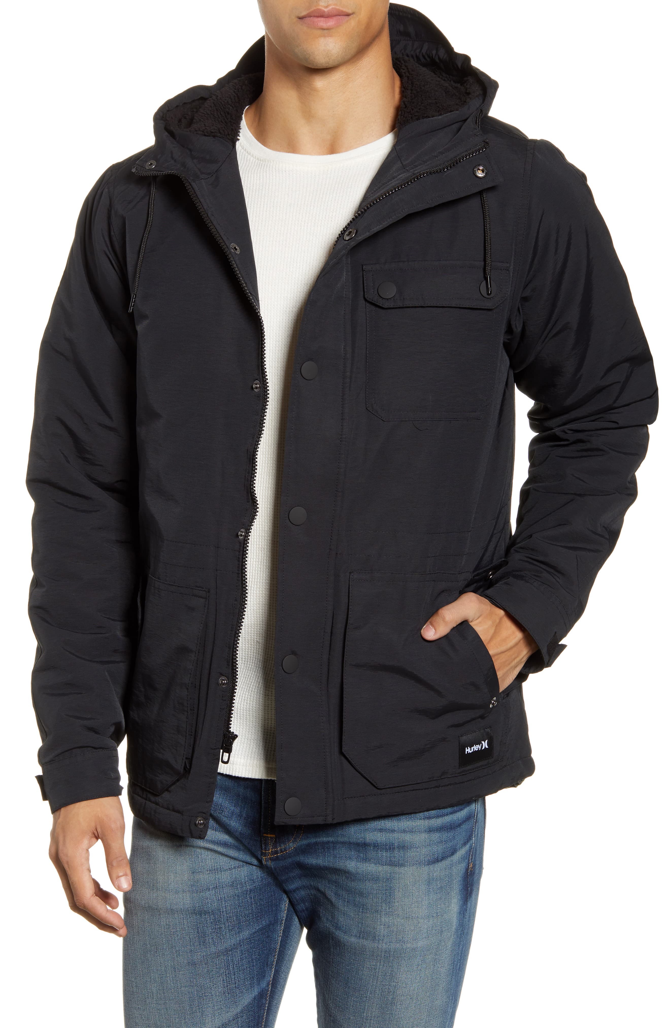 Hurley Slammer Field Jacket, $99 | Nordstrom | Lookastic