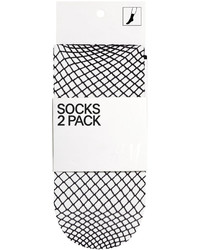 H&M 2 Pack Fishnet Socks