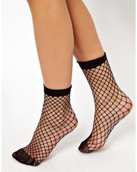 Asos Oversized Fishnet Ankle Socks