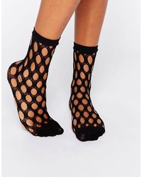 Asos Pothole Fishnet Ankle Socks