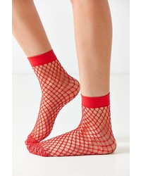 Out From Under Wide Fishnet Crew Sock