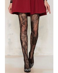 Factory Look From London Flutter Lace Tights