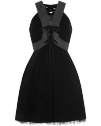 Marc by Marc Jacobs Mini Dress With Tulle And Velvet