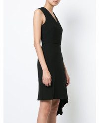 Roland Mouret Asymmetric Fit And Flare Dress