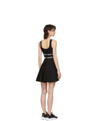 Opening Ceremony Black Torch Fit And Flare Dress