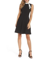 Maggy London Bow Fit Flare Dress