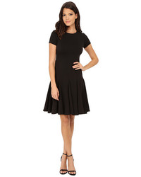Calvin Klein Cap Sleeve Fit Flare Dress
