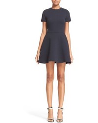 Opening Ceremony Clos Textured Fit Flare Dress