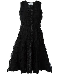 Dsquared2 Fit And Flare Textured Dress