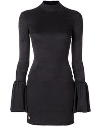 Philipp Plein Fitted Dress With Flared Sleeves