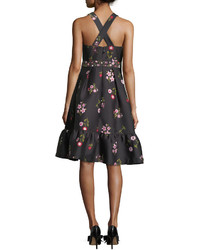 Kate Spade New York In Bloom Fit And Flare Sleeveless Dress