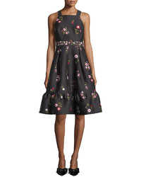 Kate Spade New York In Bloom Fit And Flare Sleeveless Dress