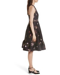 Kate Spade New York In Bloom Fit Flare Dress