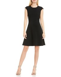 Vince Camuto Seam Detail Fit Flare Dress