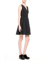 Opening Ceremony Tina Penn Twill Fit Flare Dress