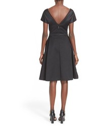 Jason Wu V Neck Fit Flare Dress