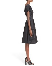 Jason Wu V Neck Fit Flare Dress