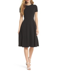 Gal Meets Glam Collection Victoria Fit Flare Cocktail Dress