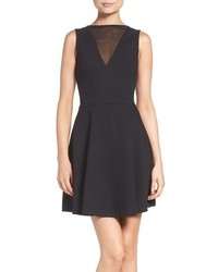 French Connection Viola Stretch Fit Flare Dress